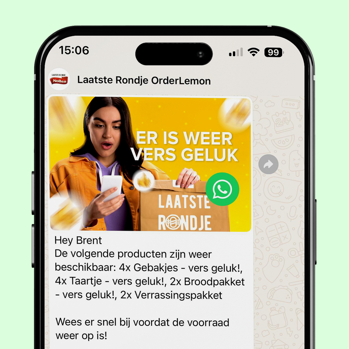 A happy woman ready to launch her orderlemon shop